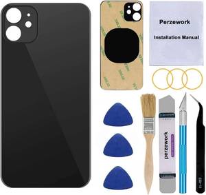 lot 233 image: OEM Rear Glass Replacement for iPhone 11 6.1 with Tools & Adhesive