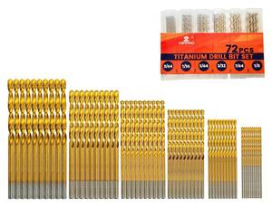 lot 266 image: INTOO Mini Drill Bit Set 6012 Pcs HSS Bits 364-18 in