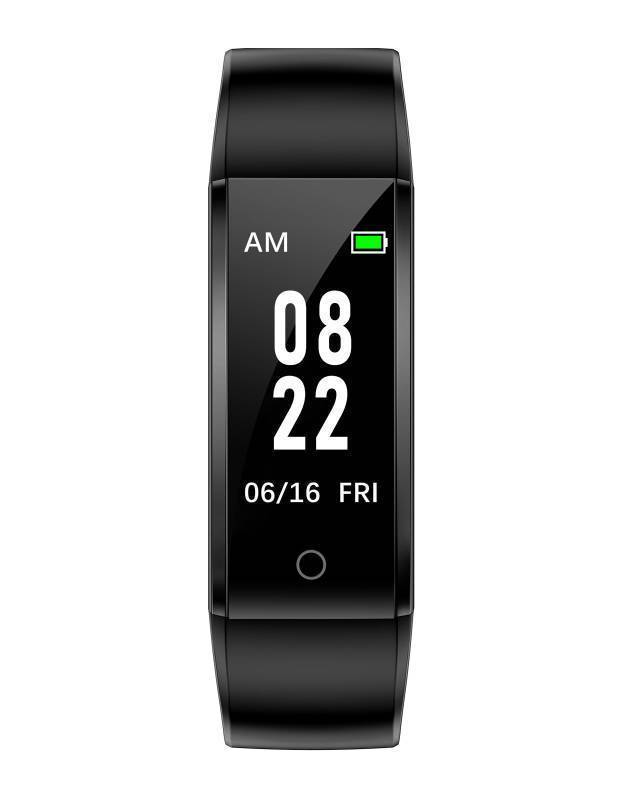 lot 31524 image: GRV Fitness Tracker Non Bluetooth Fitness Watch No App No Phone Required Waterproof Pedometer Watch with Steps Calories Counter Sleep Tracker for Men Women Parents (Black) watch only  - Retail $24