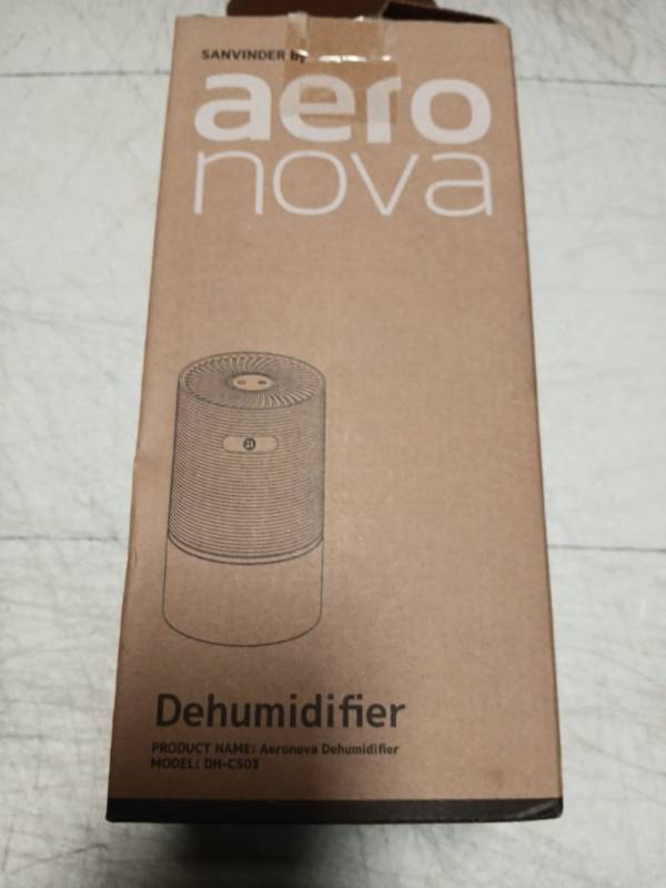 lot 32843 image: Sanvinder Aeronova Dehumidifier Model DHCC814 - Retail $35