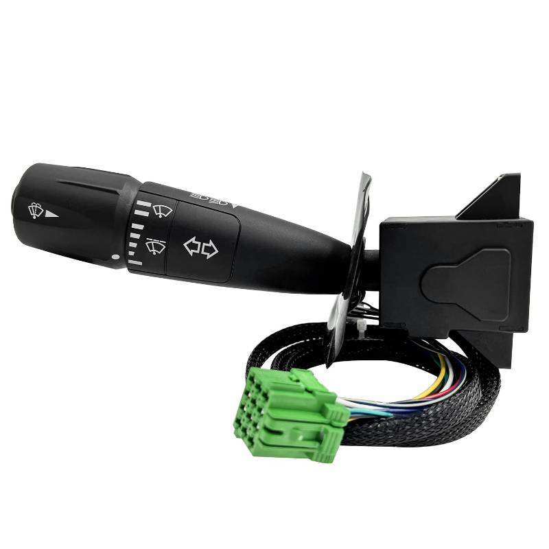 lot 32867 image: Blrack P276221 P271067 Turn Signal Switch 8-Wire Compatible with Peterbilt 379 389, for Kenworth T680 T880 Replace P27-6221, TRW480791, A0613-002-00 - Retail $54