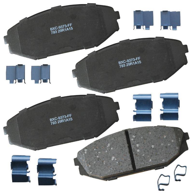 lot 22386 image: Bendix Premium SBC793 Ceramic Front Brake Pads for Acura MDX 2002-2001, Honda Odyssey 2004-1999 - Retail $32