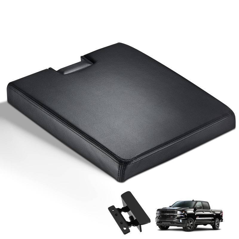 lot 32810 image: BDFHYK Center Console Lid Replacement Kit Compatible with Chevy Avalanche Silverado Suburban, Compatible with GMC Tahoe Sierra Yukon for 924835, 20864151, 20864153, 20864154, 924-835 - Retail $34