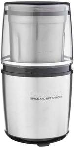 lot 23074 image: Cuisinart SG-10 Electric Spice-and-Nut Grinder, StainlessBlack, Mini - Retail $50