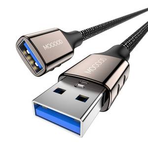 lot 30445 image: MOGOOD USB 3.0 Extension Cable 3FT USB Cord USB 3.0 Extension Cord USB Extender Type A Male to Female Cable - Retail $6