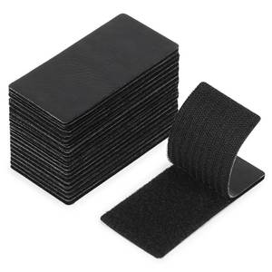lot 30473 image: Bates 2 x 4 Heavy Duty Hook & Loop Tape, 20 pcs with Double Sided Adhesive - Retail $5