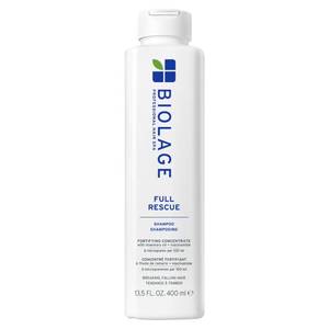 lot 30496 image: Biolage Full Rescue Shampoo - Fortifies & Strengthens for Stronger Hair, Longer Lengths in 4 weeks, Instantly Fuller-Looking Hair, Rosemary Oil & Niacinamide, Vegan & Cruelty-Free, 13.5 FL Oz - Retail $30