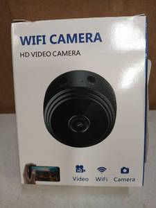 lot 30807 image: WiFi HD Video Camera with Mount and Cable - Retail $15