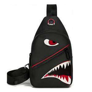 lot 30823 image: WRLDMCWLQ Shoulder Sling Crossbody Casual Chest Bag For Travel Sports Running Hiking (Strap Torn) - Retail $8