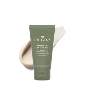 lot 30847 image: Origins Drink Up Intensive Overnight Hydrating Face Mask  Hydrates for 72 Hours  With Niacinamide, Hyaluronic Acid, & Avocado Butter  Travel Size, 1 Fl Oz - Retail $20