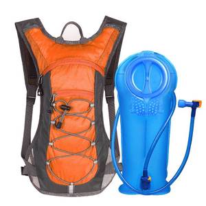 lot 30859 image: Unigear Hydration Pack Backpack with 70 oz 2L Water Bladder for Running, Hiking, Cycling, Climbing, Camping, Biking (Orange) - Retail $28