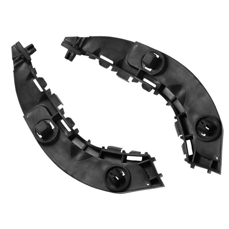 lot 45404 image: 1 Pair Left and Right Side Front Bumper Bracket Bumper Retainer Support - Compatible for Honda Civic 4 Door 2006-2011 - Replace Part 71193SNAA02, 71198SNAA02 - Retail $10