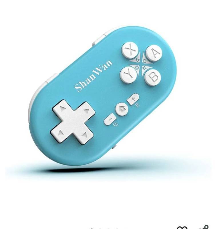 lot 57077 image: Bluetooth Gamepad Keychain Sized Mini Controller for Switch, Windows, Android, iOS & PS4��Kabrilan�� - Retail $12