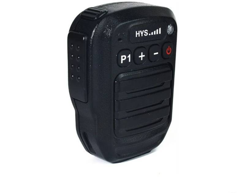 lot 57123 image: Bluetooth Microphone for Zello App, Wireless Mic with PTT �� IP66 Waterproof, Type-C Charge, 1000mAh Battery, 300H Standby Time& Smart Controls, 3.5mm Audio Port for iOS and Android - Retail $25