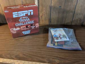 lot 63 image: ESPN All Sports Trivia Challenge Board Game with Chinese Abacus