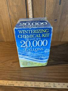 lot 98 image: Pool Winterizing Chemical Kit for 20,000 Gallons