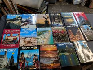 lot 120 image: Travel Photography Coffee Table Books Collection