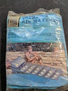 lot 122 image: Inflatable Air Mattress with Repair Kit