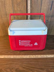 lot 192 image: Coleman Professional Engineering Consultants Small Cooler with Carrying Case