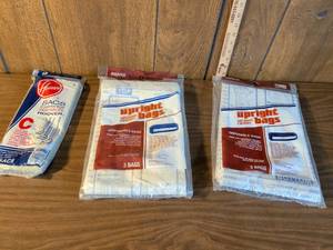 lot 215 image: Hoover and Upright Brand Vacuum Cleaner Replacement Bags