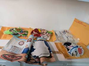 lot 261 image: Scarecrow Story Telling Book Paper Cutout Set with Character Pieces