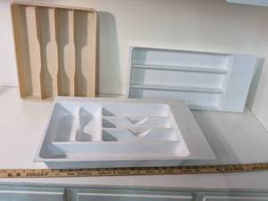 lot 264 image: Kitchen Drawer Organizer Inserts Set