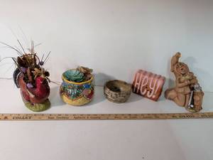 lot 270 image: Mixed Decorative Items Figurine Collection Lot