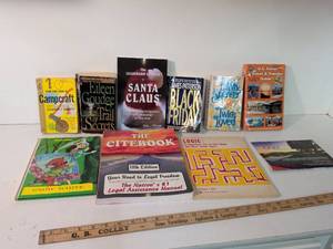 lot 286 image: Mixed Book Lot - Fiction, Self-Help, Travel, Educational, and Reference Books