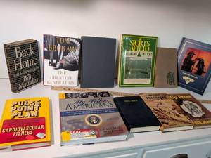 lot 290 image: Mixed Book Collection - Fiction Non-Fiction History Biography