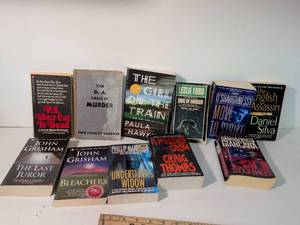 lot 292 image: Mixed Lot of Popular Fiction Novels - Mystery Thriller Crime Books