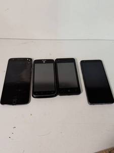 lot 296 image: Used Smartphone Lot Mixed Brands for Parts or Repair