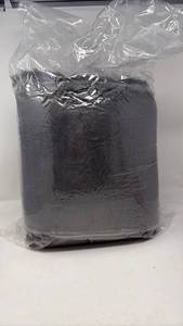 lot 115 image: Dark Gray Faux Fur Throw Blanket queen size