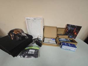 lot 120 image: Mixed Electronics and Apparel Lot
