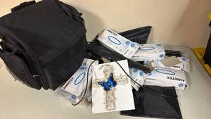 lot 167 image: Medical Supply Collection with Carrying Bag&nbsp