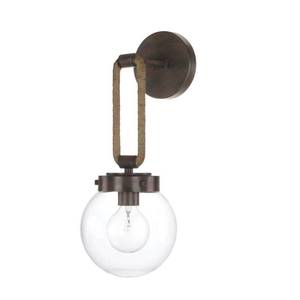 lot 59260 image: 17.75 Inch One Light Wall Sconce-Nordic Grey Finish Capital Lighting 627412Ng