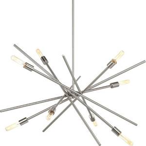 lot 59265 image: Progress Lighting - Eight Light Chandelier - Astra - 8 Light Chandelier In