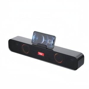 COHPWU Bluetooth Speaker, Suitable for Computers/Tablets/Smartphones,SquareAppearance,with Mobile Phone Holder, It Can Be Used As Video Playback Speaker Simple and Elegant,
