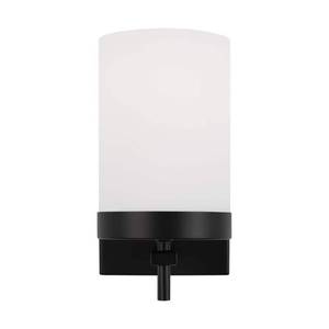 lot 59284 image: Generation Lighting 4190301 Zire 8  Tall Bathroom Sconce - Black
