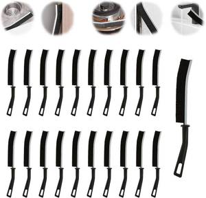 lot 321366 image: 30 PCS Hard Bristle Crevice Cleaning Brush Corners Cleaning Brush Tool Slim Gap Scrubbing Tool Thin Grout Cleaner Brush for Bathroom Kitchens Window Tracks