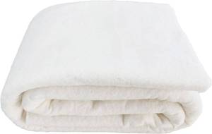 lot 321382 image: Vuwuma 45 x 60 Natural Cotton Quilt Batting for Quilting Fabric Sewing Crib Size