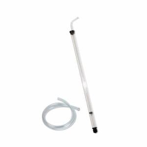 lot 321411 image: Fermtech Regular 516 Auto Siphon 24 Length with 8 feet of Tubing, clear, 1 piece