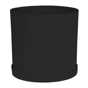 lot 321428 image: 12 in. Mathers Resin Black Planter