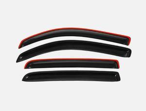 lot 321439 image: Vent deflectors Window Visors Tape-On Fit 2016-2023 Toyota Tacoma Accessories Double Cab-4pcs Rain Guards,2016 2017 2018 2019 2020 2021 2022 2023