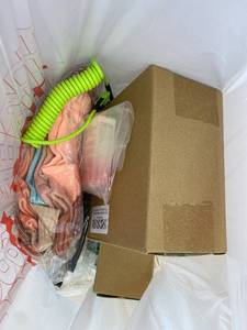 lot 421455 image: 15 Item Mystery Bag (misc. makeup, phone accessories, electronics, toys, stuffed animals, keychains, household items, etc.)