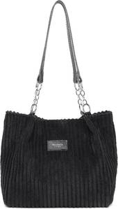 lot 421478 image: Womens Corduroy Tote Bag, Cute Shoulder Bag Large Hobo Handbag with Smooth Zip for Work & Everyday Use