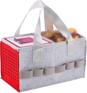 lot 421479 image: MEILADY-X Case for Toniebox Starter Set - Bag for Tonies Box Kids Hard Case with Handle  Portable Travel Portable Carry Case for Toniebox Starter Set Compatible with Tonies Figure (Red)