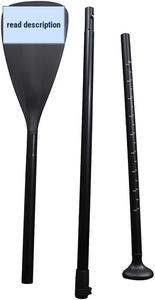 lot 121455 image: Regular SUP Paddles, Surfboard Paddles SUP 3 Aluminum Adjustable Paddles Rowing Kayak Surfing Surfboard Paddles Aluminum SUP Paddles