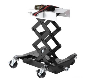 lot 111650 image: Retails for $120 Garvee 450 LBS Capacity Low Profile Transmission Jack with 2M Safety Straps for Auto Repair