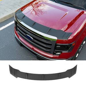 lot 24413 image: powoq Hood Deflector Compatible with 2016-2023 Toyota Tacoma Hood Protector Shield TPE Deflector Replacement for 2016-2023 Toyota Tacoma Accessories - Retail $132