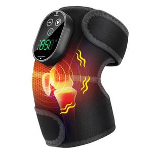 lot 24455 image: Cordless Knee Heating Pad, 3-in-1 Knee massager with Heat for Women and Men, Heated Knee Brace with Vibration and Timer Setting for Joint Pain Relief, Heartwarming and Practical Gift for MotherS Day - Retail $30